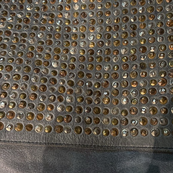 Costanza Rota studded gorgeous designer leather tote - in mint condition! - Picture 3 of 10